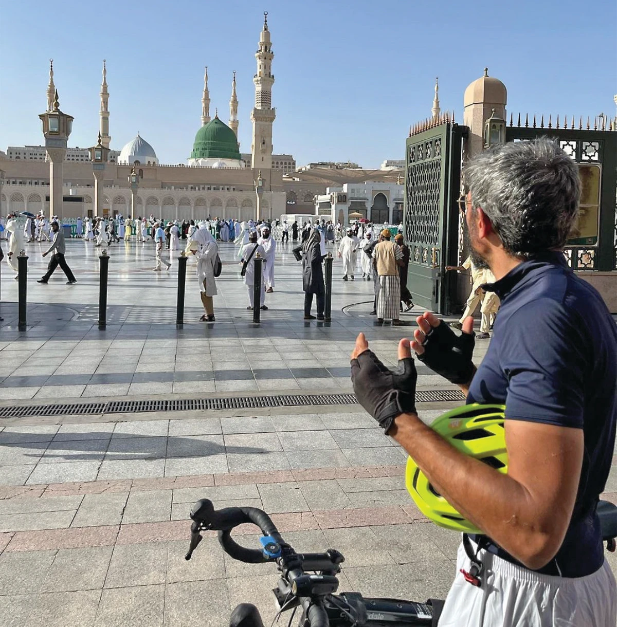 French Muslim cycles over 5,000km to perform Hajj