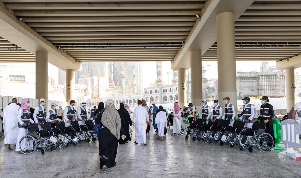 A total of 80,973 pilgrims have benefited from medical care at hospitals and health centers in Makkah and Madinah since June 19. (SPA)