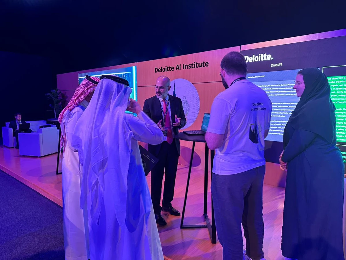 Deloitte’s AI Institute in Riyadh is already working with a number of clients including NEOM and the Ministry of Finance. (Supplied)
