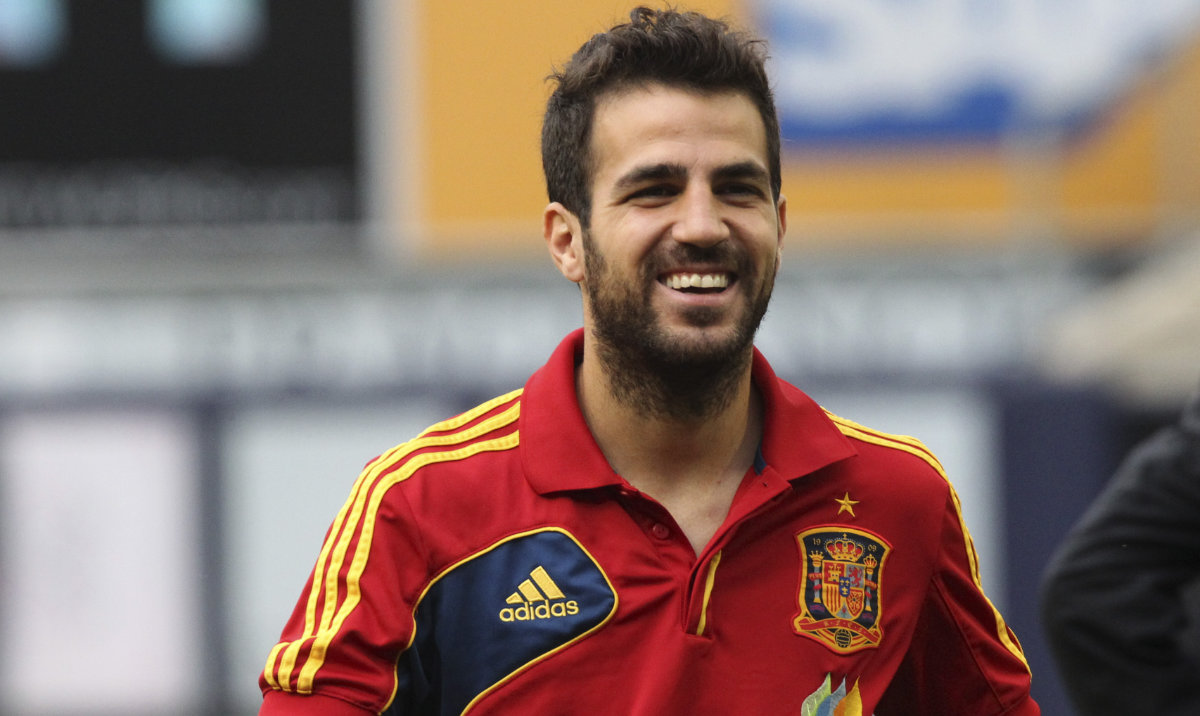 Former Barcelona and Spain midfielder Cesc Fabregas announced his retirement from soccer on Saturday, at the age of 36 — nearly 20 years after making his debut for Arsenal as a 16-year-old. (File/AP)