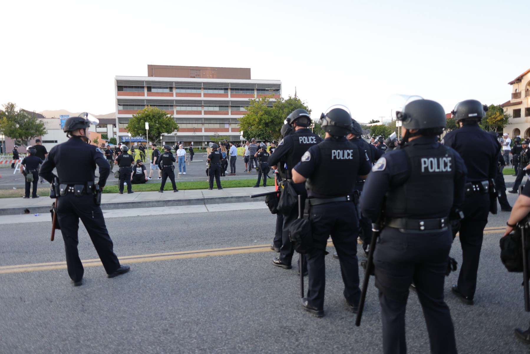 File photo of US police officers. (AFP)