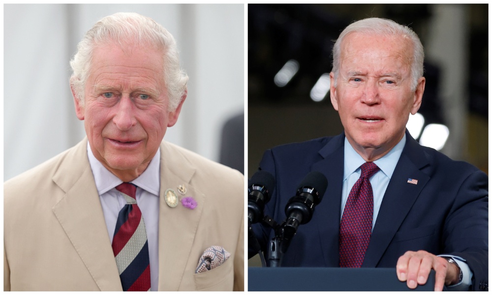 Britain’s King Charles (L) will meet US President Joe Biden (R) at Windsor Castle on July 10, Buckingham Palace said. (Reuters/File Photos)