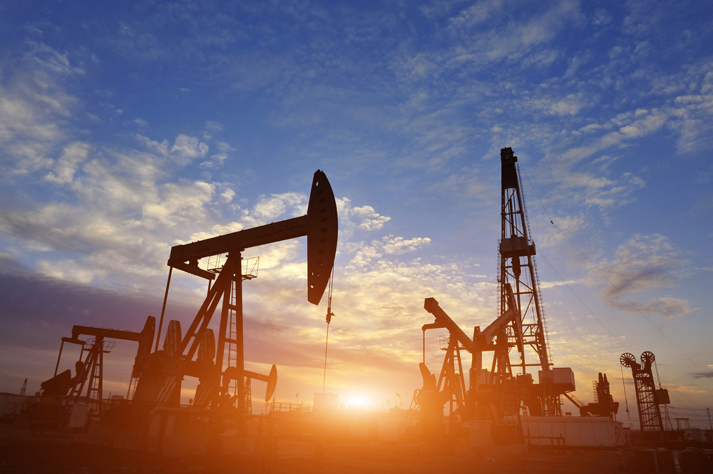 Brent crude futures climbed 34 cents, or 0.46 percent, at $74.99 a barrel by 9:18 a.m. Saudi time. US West Texas Intermediate crude was at $70.12 a barrel, up by 33 cents, or 0.47 percent. (Shutterstock)