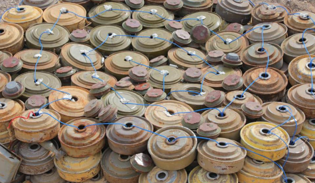 The demining operations took place in Marib, Aden, Jouf, Shabwa, Taiz, Hodeidah, Lahij, Sanaa, Al-Bayda, Al-Dhale, and Saada. (SPA)