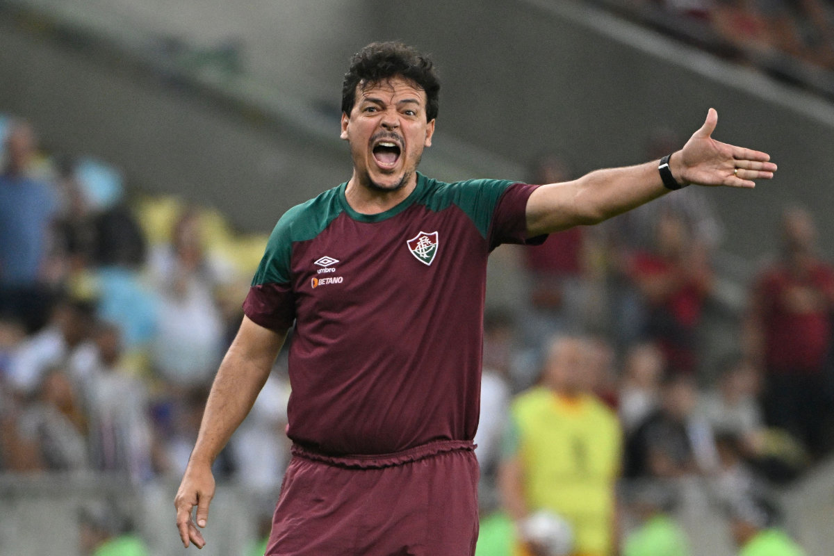 The Brazilian Football Federation (CBF) announced on Tuesday that Fluminense's Fernando Diniz (pictured) will take charge of the Brazil's national team for a one-year interim period, combining his position with his current team. (File/AFP)