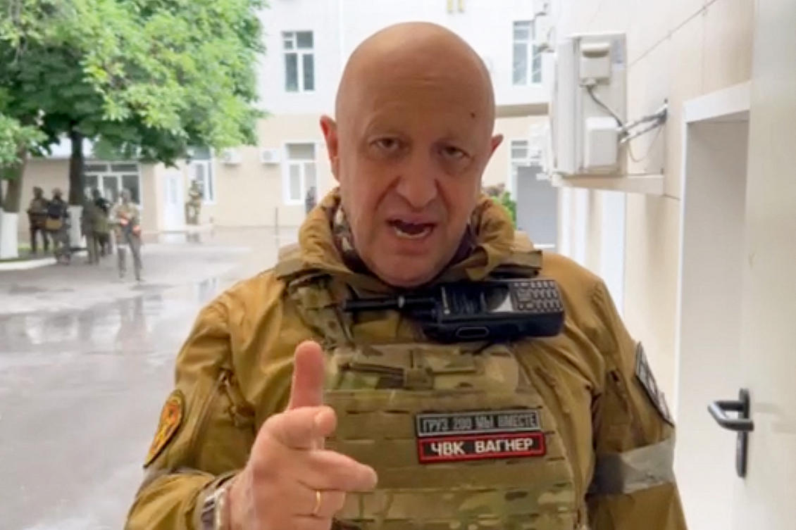 Russia’s mercenary chief Yevgeny Prigozhin claimed his troops had come within 200 kilometers of Moscow when he ordered them to stop the advance under the deal brokered by Belarusian president Alexander Lukashenko. (Telegram/AFP)