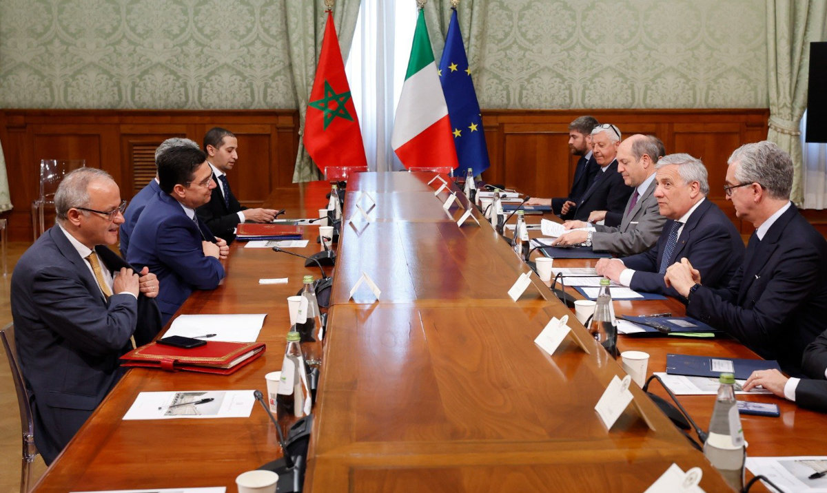 Italy considers Morocco “a strategic partner for the security of the Mediterranean,” Italian Foreign Minister Antonio Tajani said during a meeting with his Moroccan counterpart Nasser Bourita. (Supplied)