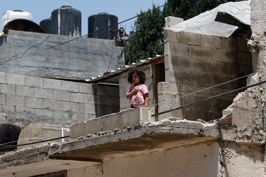 Israel last week conducted a fierce two-day offensive in the Jenin refugee camp that used rare air power and hundreds of troops in what was designed as a crackdown against militants. (Reuters)