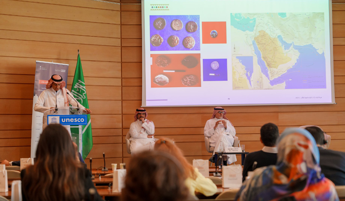 This event is a part of the commission’s endeavors to showcase the civilizational and historical elements in Saudi Arabia. (Twitter @MOCHeritage)