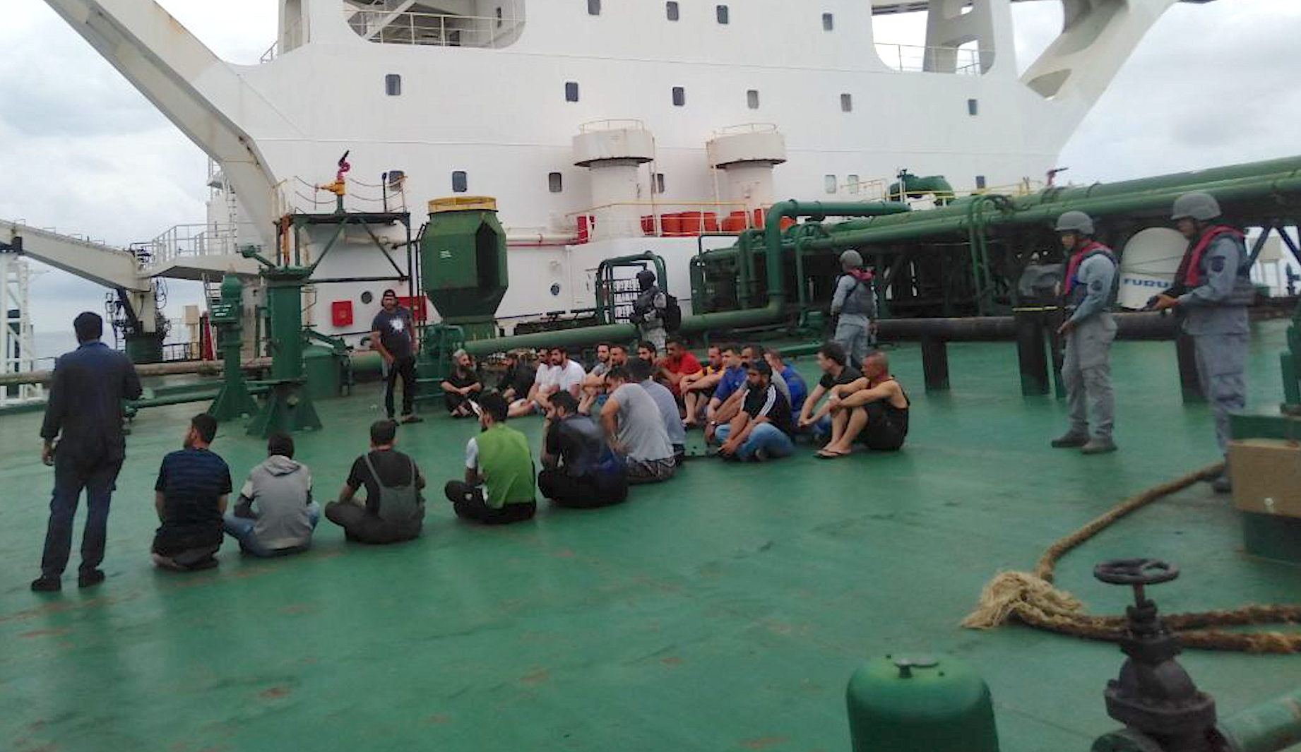 Indonesia seizes Iranian supertanker over alleged illegal oil transfer, GPS spoofing