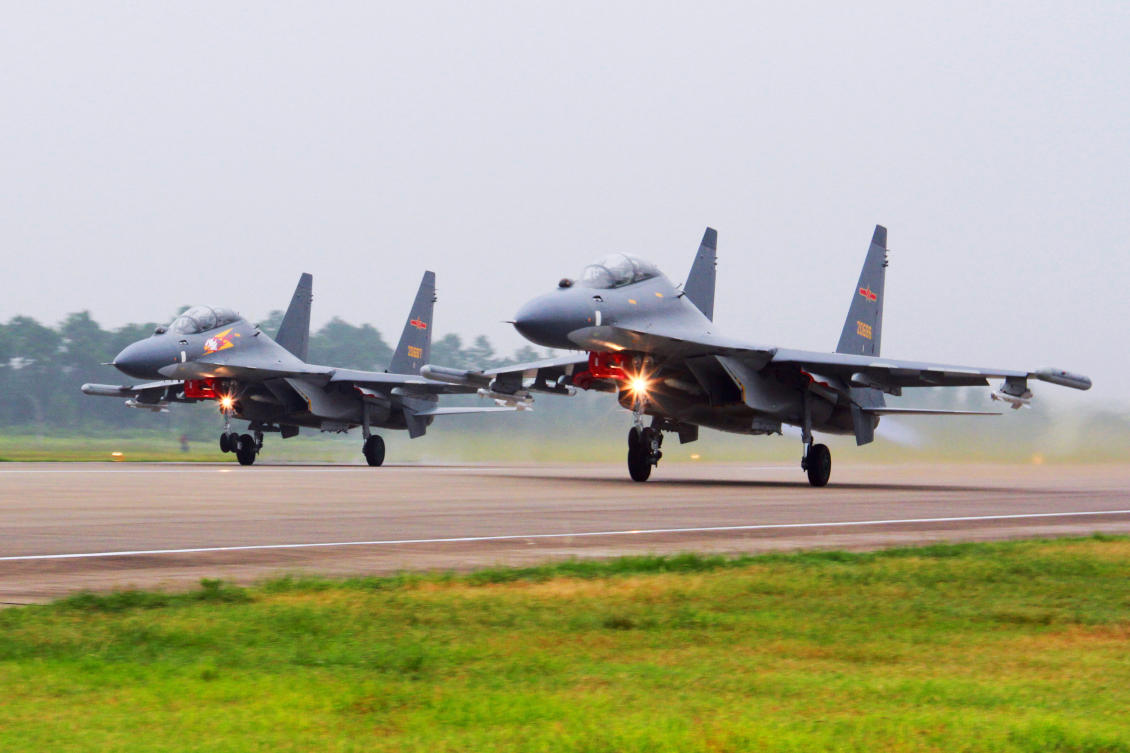 China’s People’s Liberation Army sent dozens of aircraft and 6 vessels into airspace and waters around Taiwan. (AP/FILE)