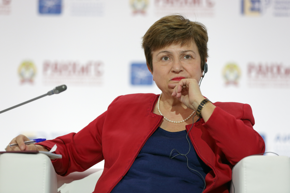 The IMF chief said that governments, particularly in emerging markets, will need to tighten fiscal policy to keep debt under control and help inflation. (Shutterstock)