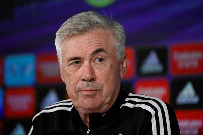 Carlo Ancelotti will stand trial for tax fraud after the Real Madrid coach allegedly failed to declare image rights earnings in 2014 to the Spanish tax office. (AFP/File)