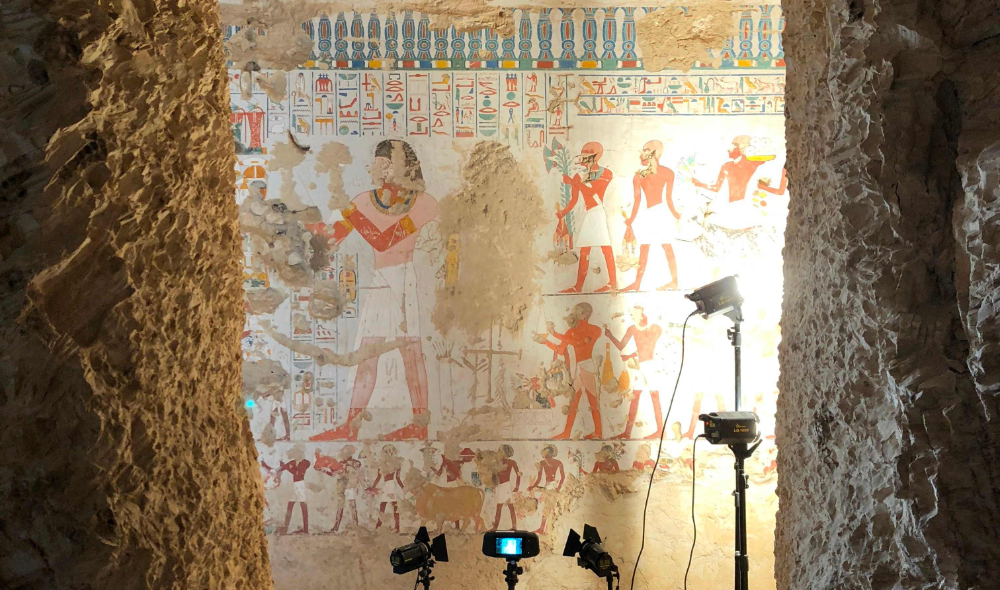 Ancient Egypt artists altered their work, study shows