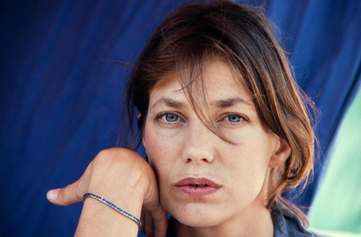 British actress and singer Jane Birkin poses in Deauville on September 12, 1985. (AFP)
