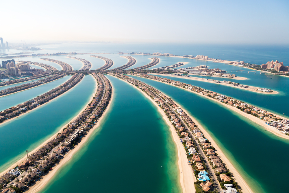 Jumeirah Islands saw the fastest growth in villa prices, up 13 percent quarter on quarter and 32 percent year on year, according to the latest Dubai Land Department data. (Shutterstock)