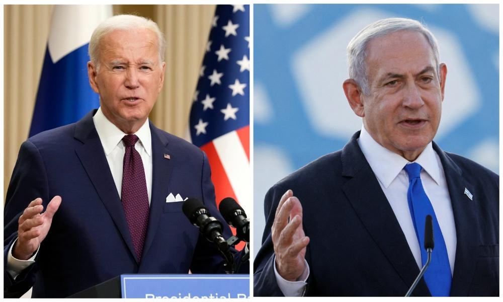 US President Joe Biden on Monday invited Israeli Prime Minister Benjamin Netanyahu to Washington for an official visit at a date to be determined. (File/AP/Reuters)