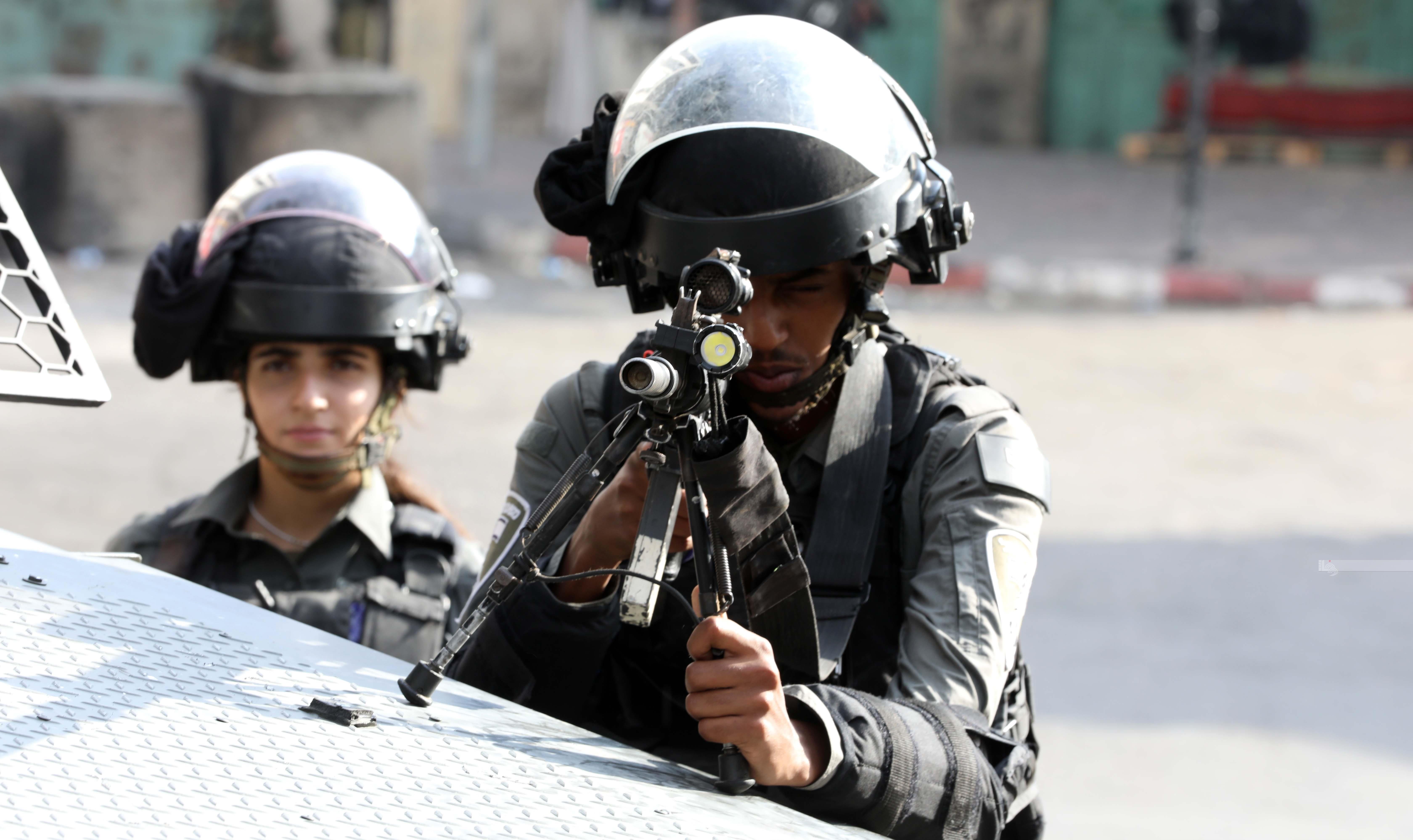 Israeli forces shot and injured two Palestinians in the West Bank. (WAFA)