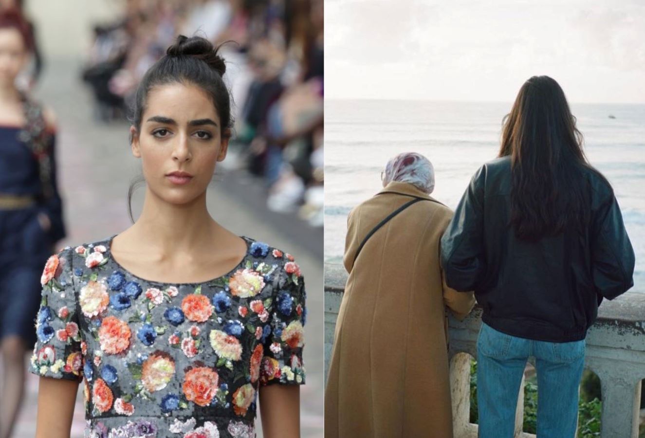 Nora Attal, who had a busy stint in Paris including walking for Chanel, jetted to Morocco soon after. (Getty Images)