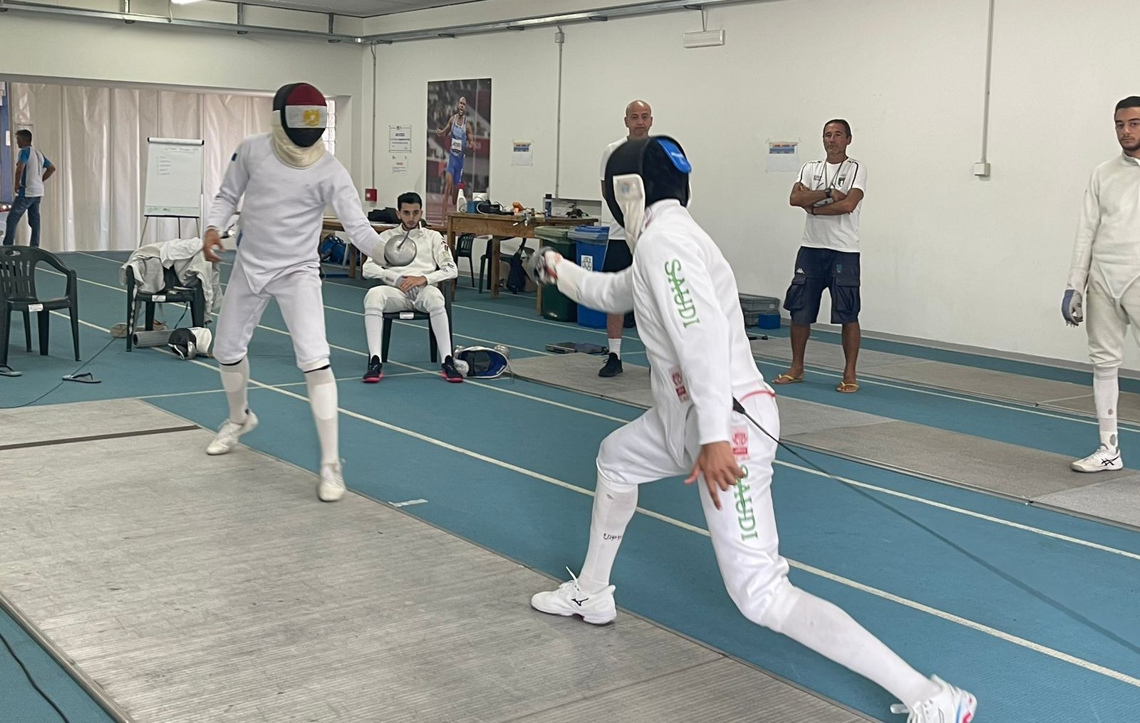 Eight fencers will represent Saudi Arabia’s national fencing team that will participate in the World Fencing Championship in Milan starting July 20, 2023. (Supplied)