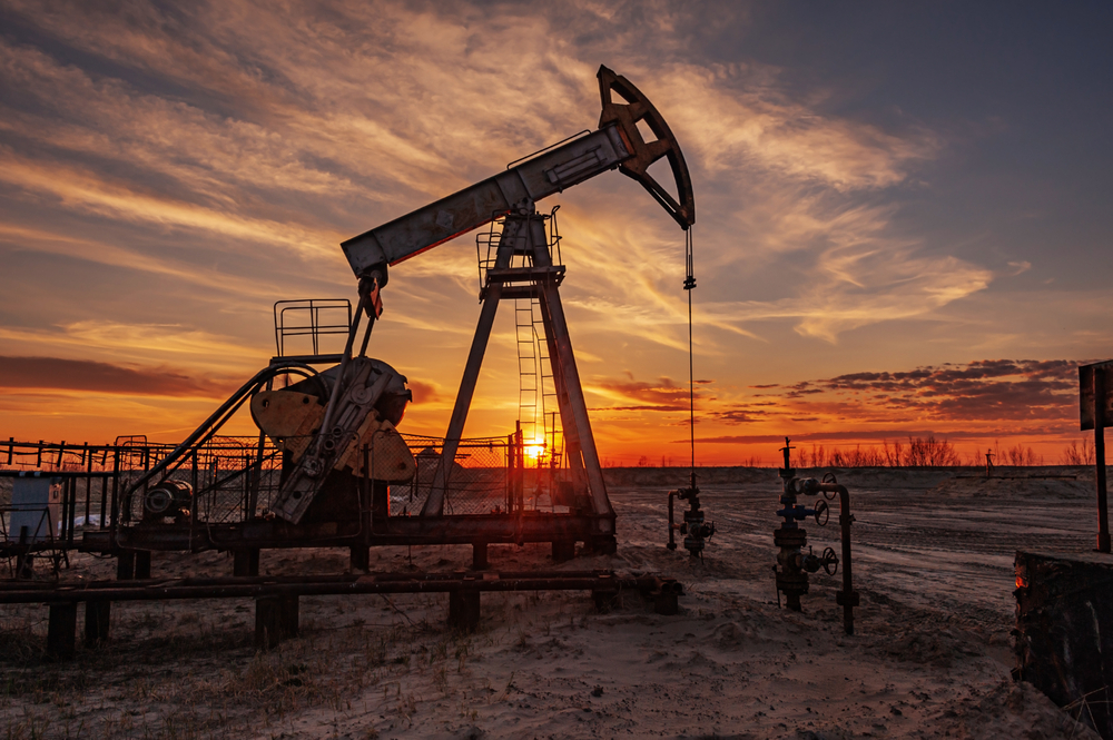 Brent futures were flat at $79.63 a barrel by 11:00 a.m. Saudi time, while US West Texas Intermediate crude edged 10 cents lower to $75.65 per barrel. (Shutterstock)