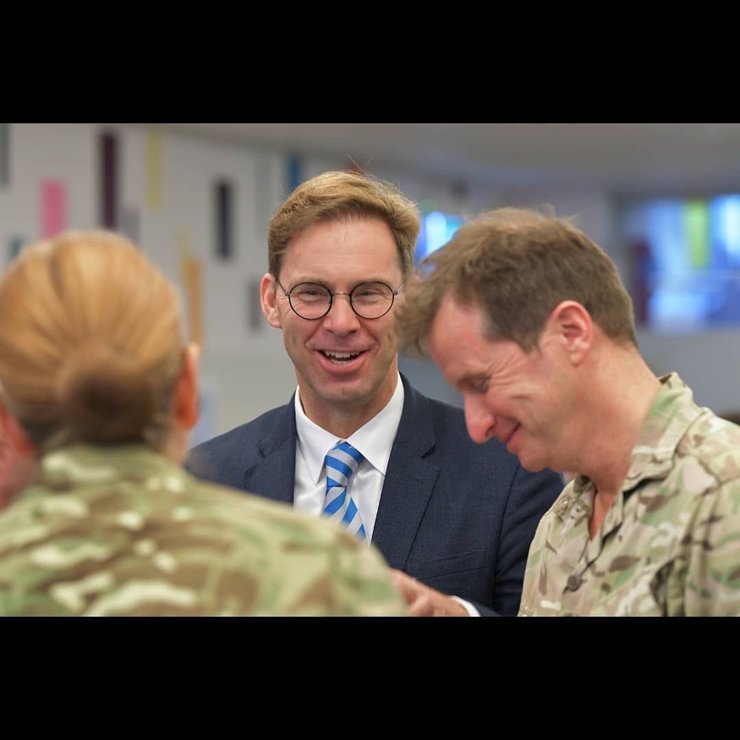 Conservative MP Tobias Ellwood was a former army soldier who served in Northern Ireland, Cyprus, Kuwait, Germany, Gibraltar and Bosnia. (www.facebook.com/TobiasEllwood)