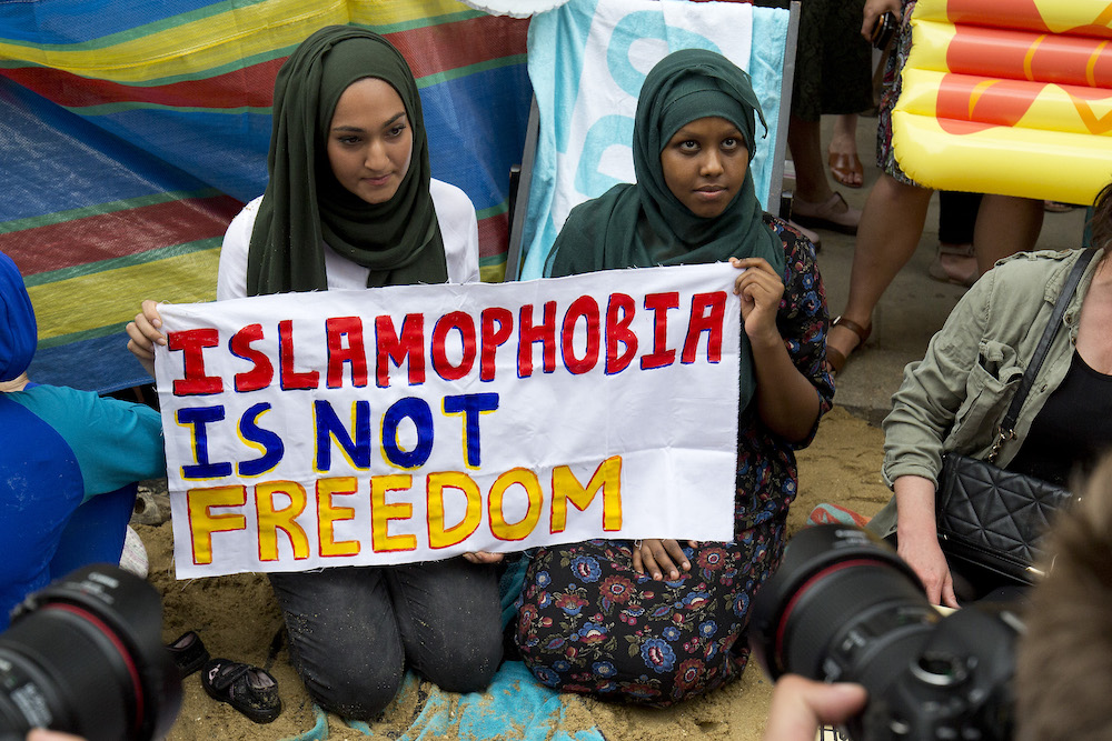 Reported Islamophobic incidents in the had grown annually from 584 in 2012 to 1,212 in 2021. (AFP file photo)