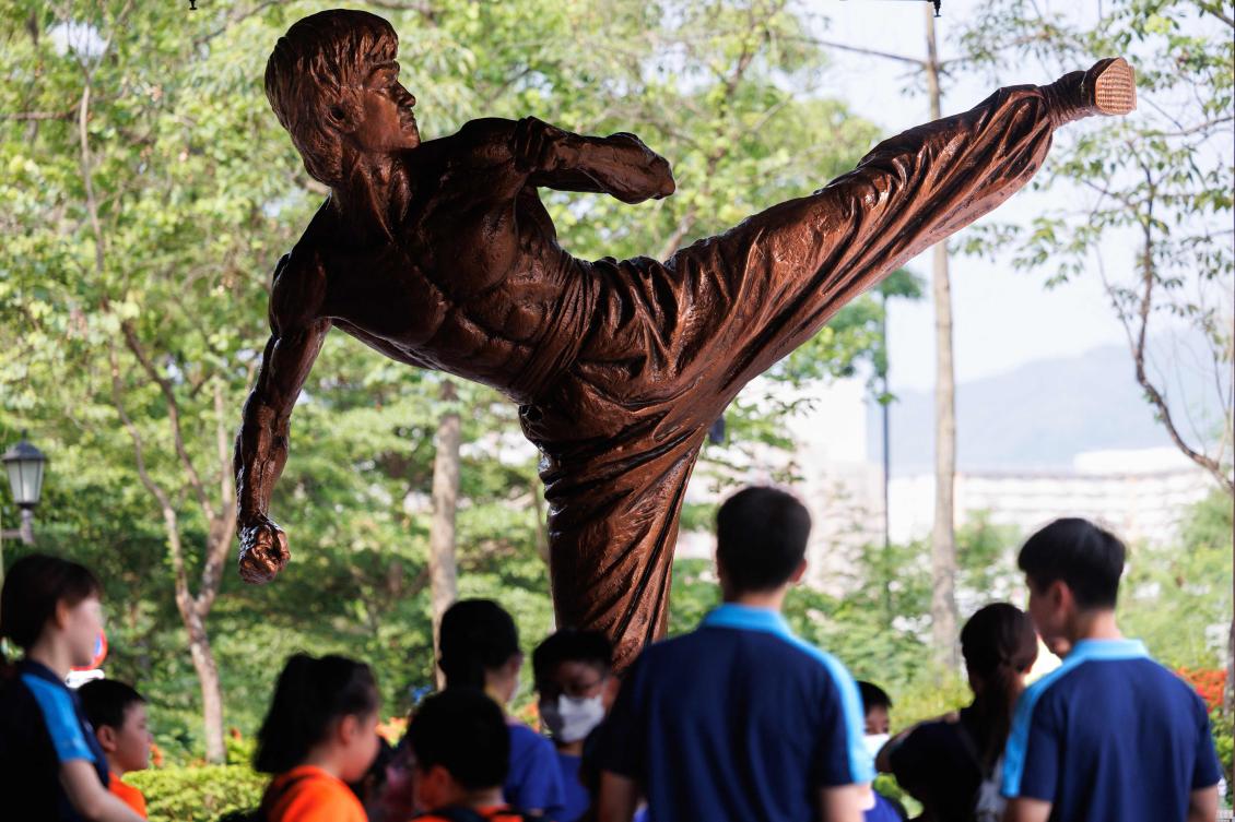 Fans flock to Hong Kong to mark 50th anniversary of Bruce Lee’s death