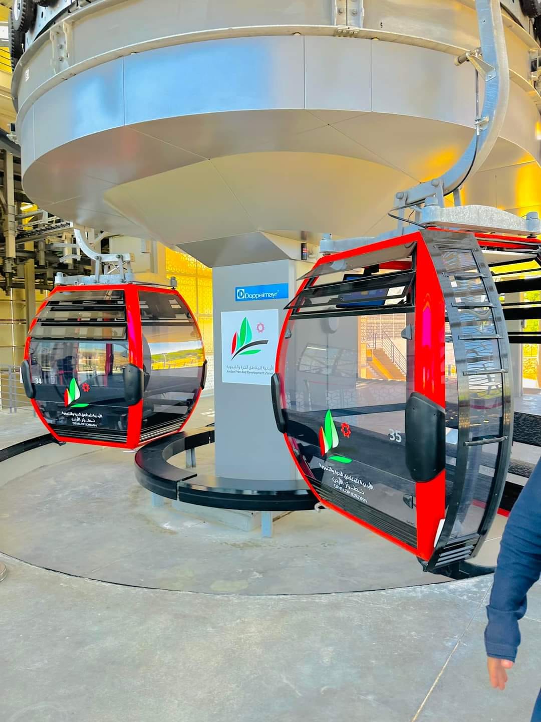 The Ajloun Teleferique is the first project of its kind in Jordan. It opened to the public in mid-June and immediately proved incredibly popular with visitors from across the country. (Supplied)