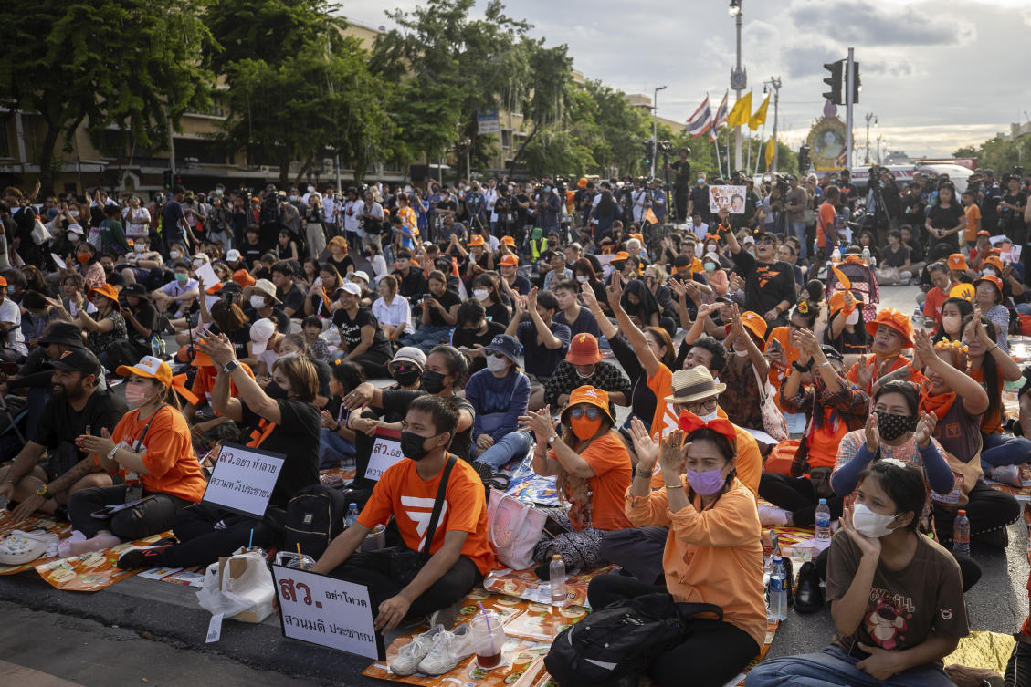 The liberal Move Forward won Thailand’s May elections, crushing its conservative opponents in a clear public rejection of nearly nine years of military-backed governments. (AP)