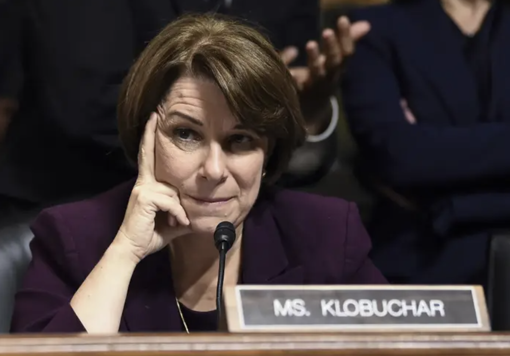 US senators, including Amy Klobuchar, have joined calls for a former Afghan pilot to be granted sanctuary after he was left in “legal limbo” by the UK. (AFP/File Photo)