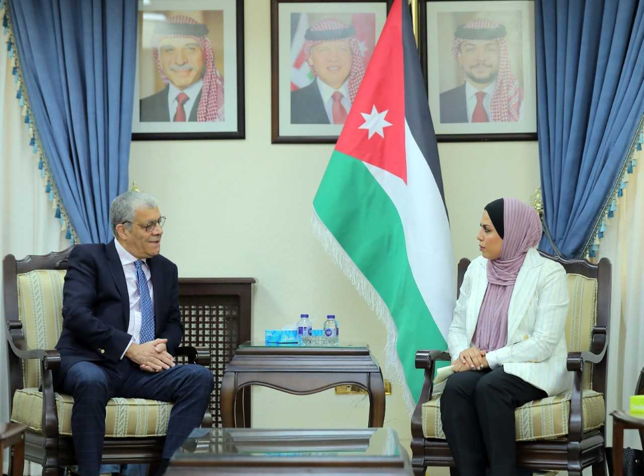 Head of the Jordanian-Algerian Parliamentary Committee and Algerian Ambassador to Jordan. (Petra)