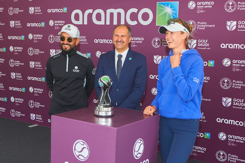 Golf Saudi CEO Noah Alireza said after the London Aramco Team Series event the impact on the sport in the Kingdom continues to go from strength to strength. (Supplied/Golf Saudi)