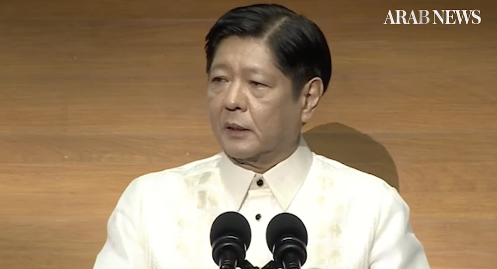 President Ferdinand Marcos Jr. said on Monday nearly 70,000 Filipino migrant workers have chosen Saudi Arabia as their destination this year, making the Kingdom the top destination for new overseas Filipino workers. (Screenshot/AN Photo)