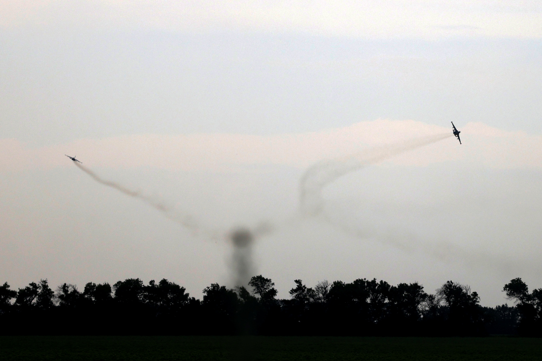 Russian fighter jets have repeatedly harassed US MQ-9 drones, which are conducting anti-Daesh group missions, largely in western Syria. (File/AFP)
