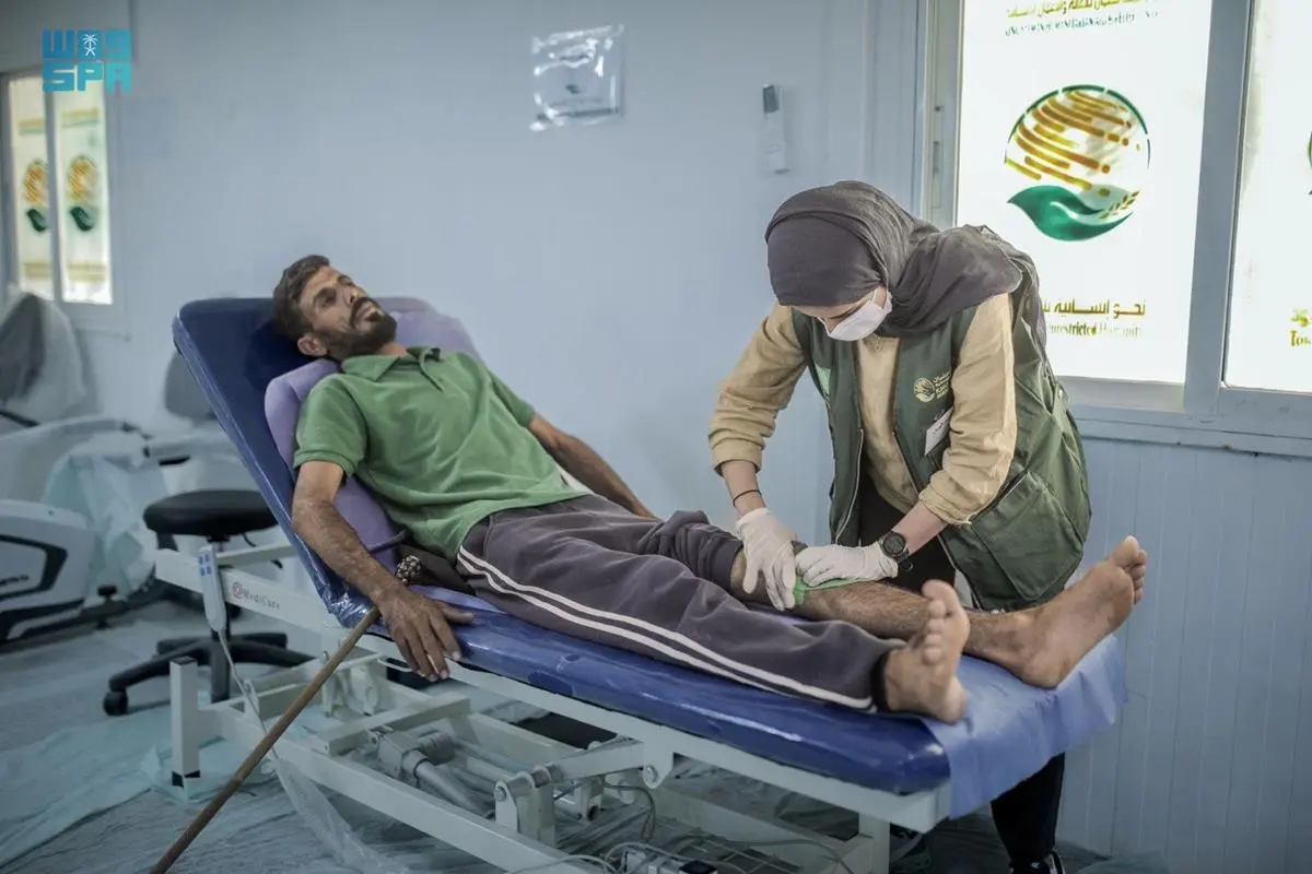 In collaboration with Jordan’s Zaatari camp, KSrelief launched the 20th voluntary program for Syrian refugees from July 23 to 27. (SPA)