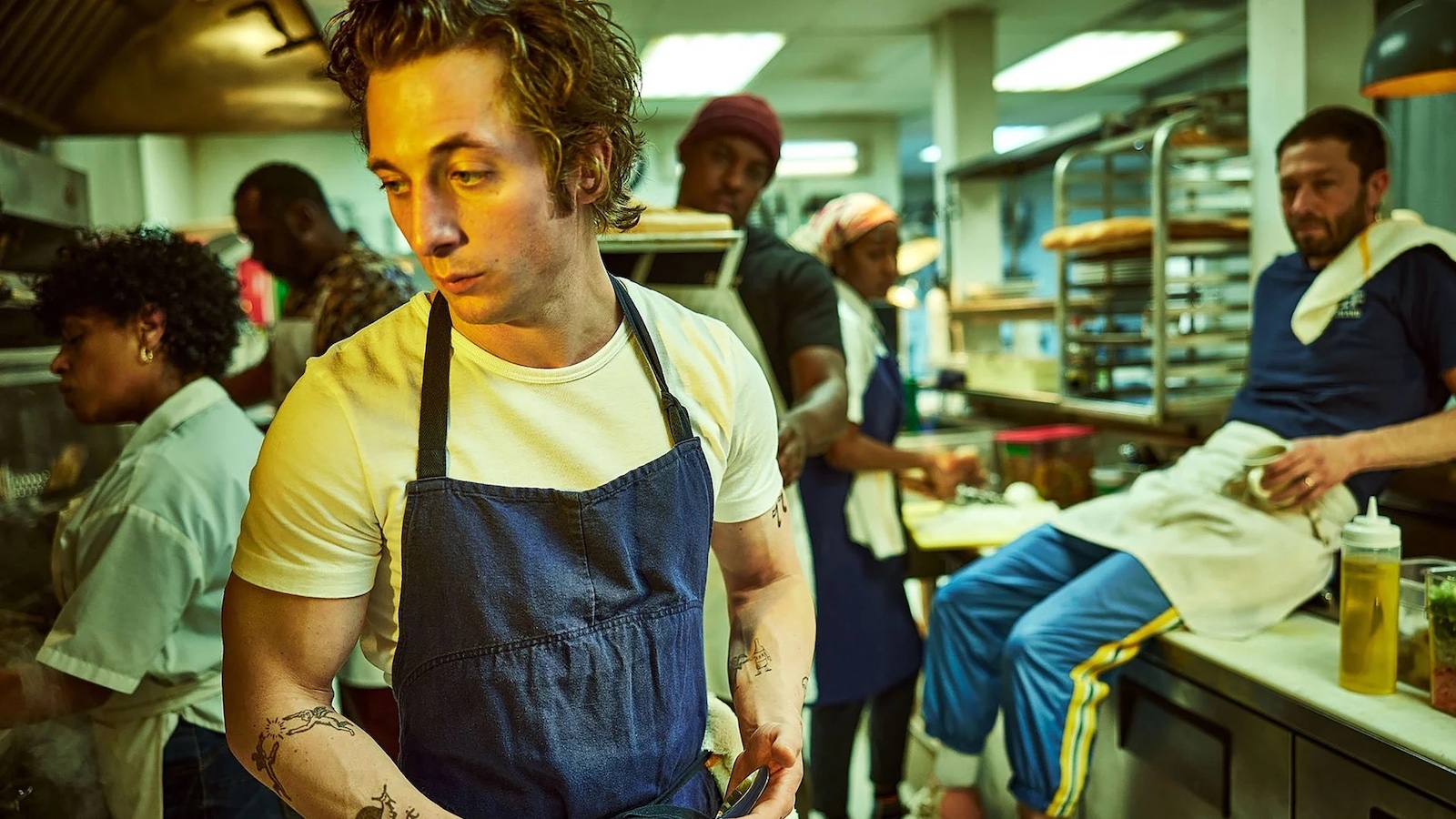 Jeremy Allen White as Carmen 'Carmy' Berzatto. (Supplied)