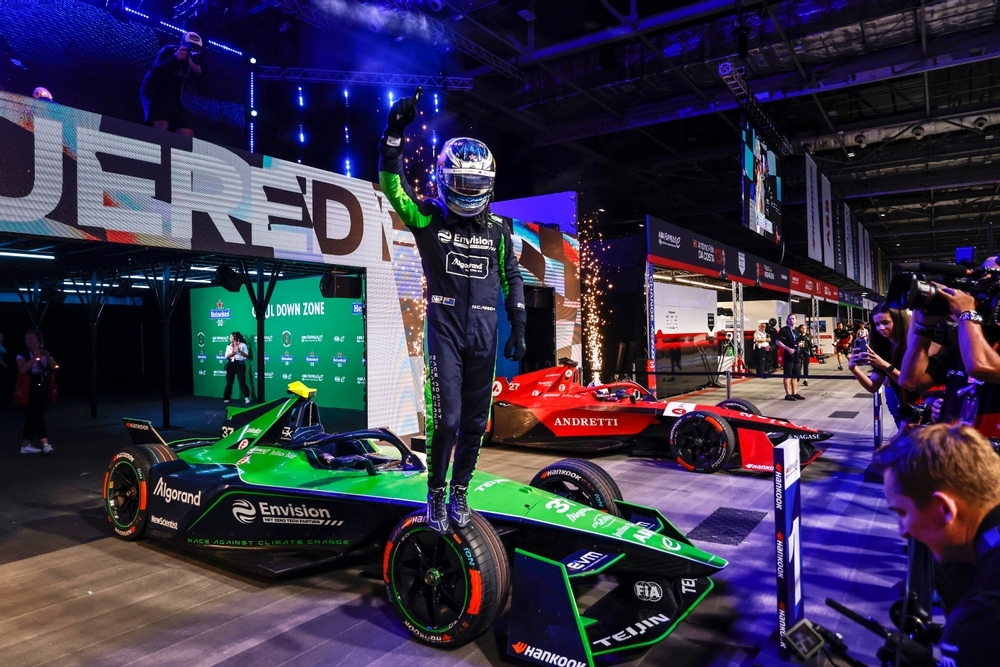 Nick Cassidy wins second London race to clinch Formula E team title for Envision Racing