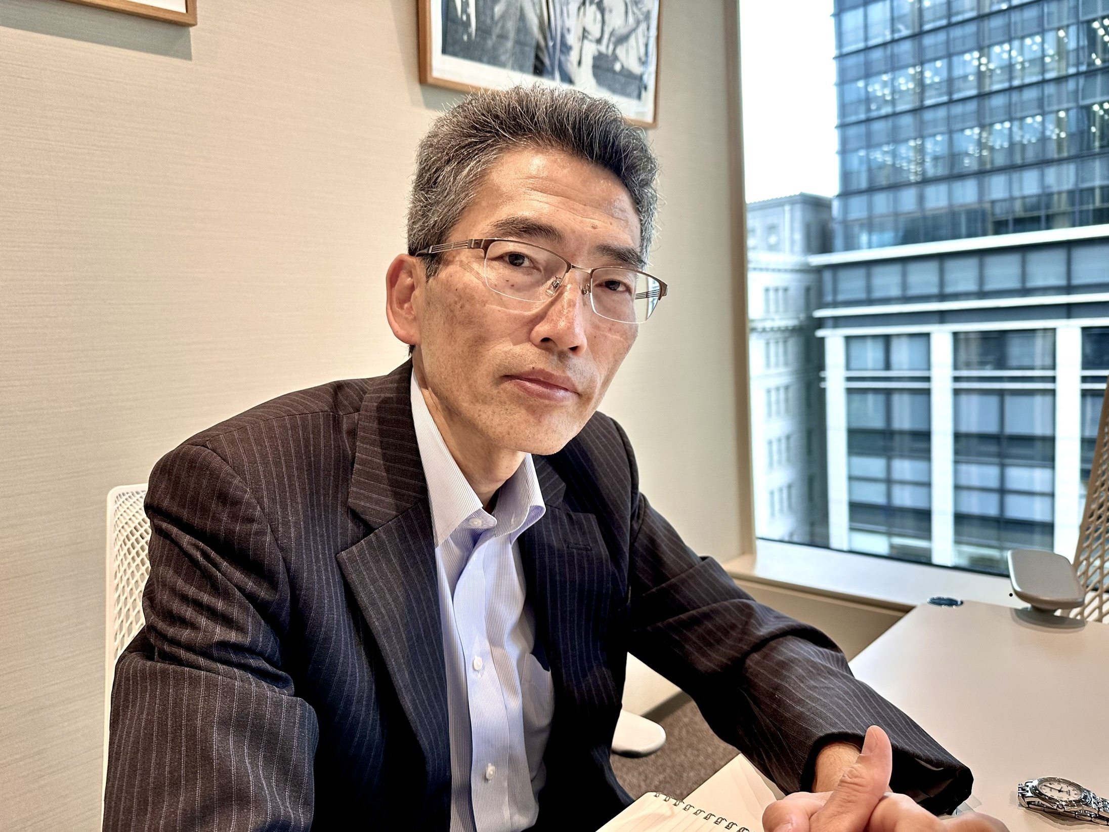 Toshiyuki Sakamoto, board member of the Institute of Energy Economics of Japan. (WAM)