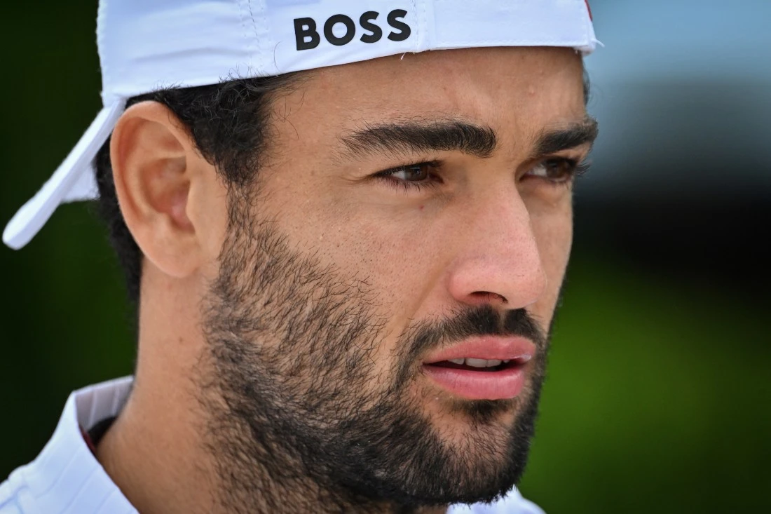 Just two years ago, Matteo Berrettini was playing in a Wimbledon final against Novak Djokovic. (File/AFP)