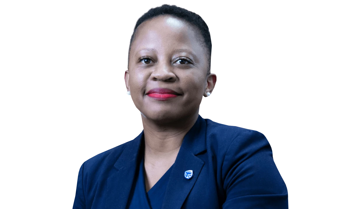 Belinda Rathogwa, executive head: digital and e-commerce for personal and private banking at Standard Bank South Africa.