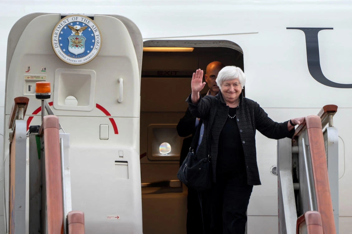 US Treasury Secretary Janet Yellen visits China as part of efforts to soothe strained relations