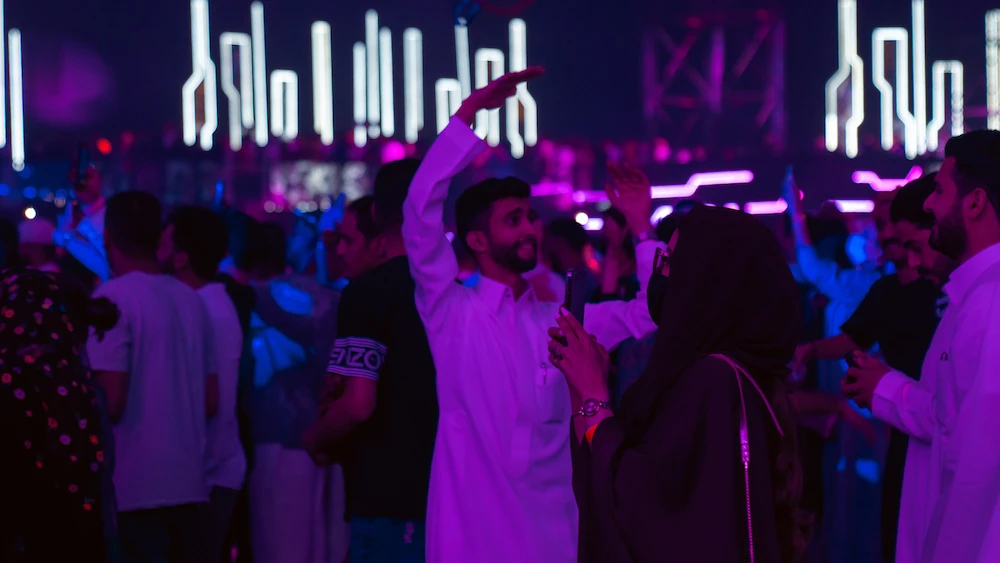 Music lovers were treated to a stellar lineup of international and local artists to kick-start the second edition of Gamers8’s entertainment program at Riyadh Boulevard City’s Mohammed Abdu Arena. (AN Photo/Abdulrahman bin Shulhub)