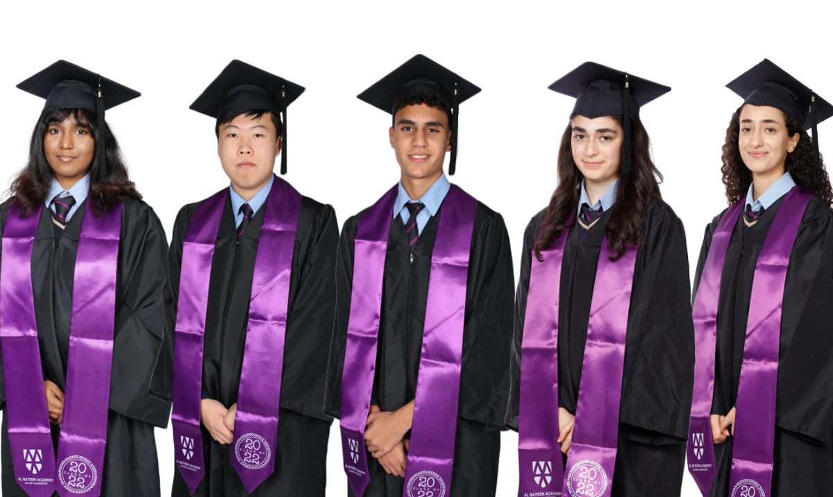 From left to right, Deeksha Chaudhuri, Frank Yeh, Mustafa Ibrahim, Rawan Najim and Sona Sedrakyan.