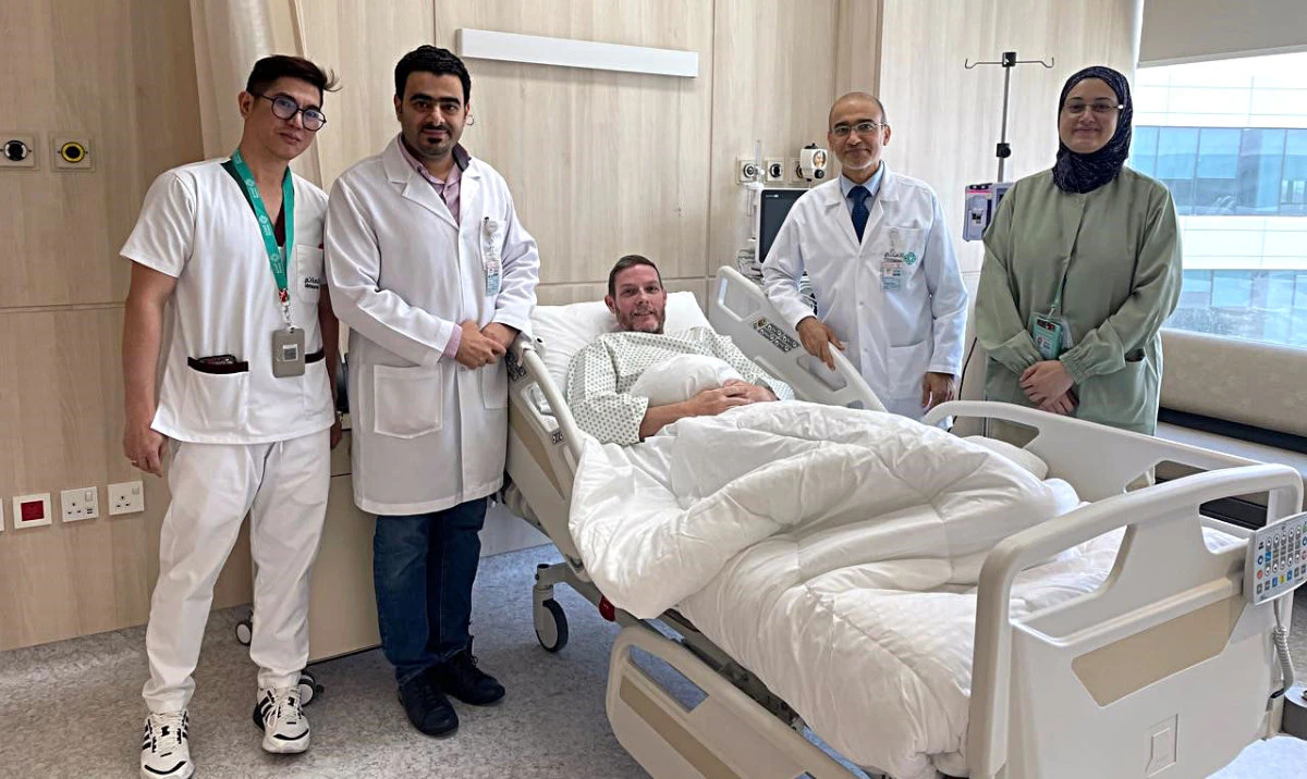 The first surgery at the hospital was performed on an employee at the hospital who experienced a medical condition requiring immediate medical attention. (Supplied)