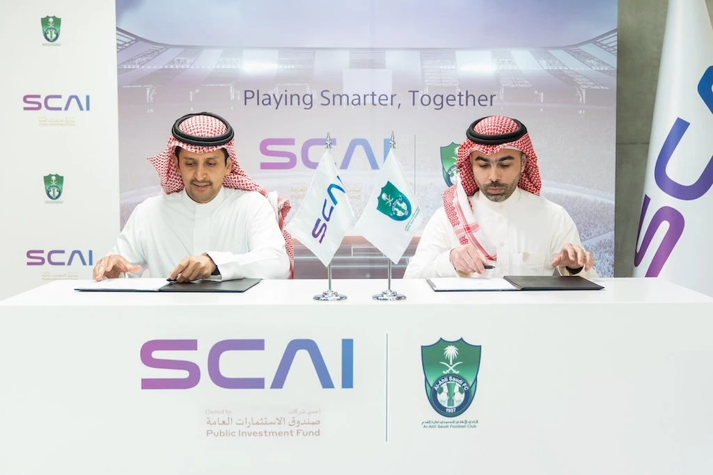 SCAI have announced a sponsorship with Al-Ahli. (Al-Ahli)