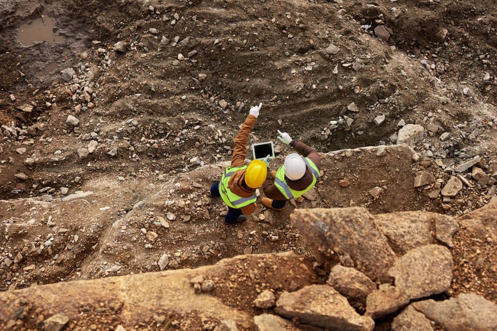 The mining sector in Saudi Arabia is playing a vital role in the Kingdom’s economic diversification initiatives (Shutterstock)