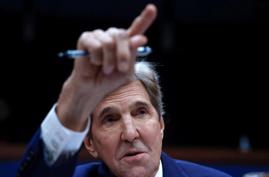 US envoy John Kerry arrives in China to restart climate talks