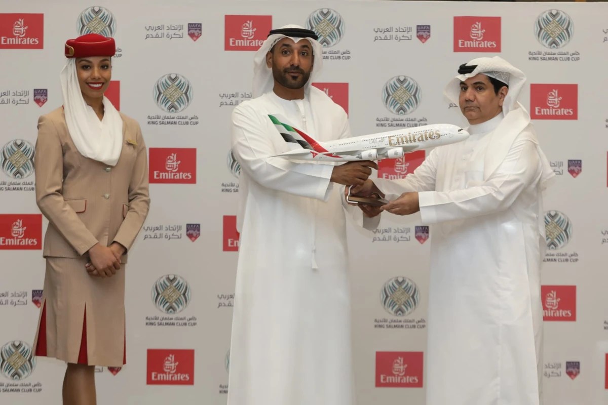 Emirates has signed a new sponsorship deal making it the official airline sponsor of the King Salman Club Cup 2023. (Supplied)