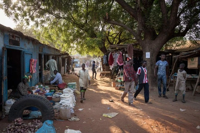 Merchants sell goods at the Birao market, northern Central African Republic. (File/AFP)